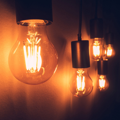 LED-A60-6W/GOLDEN/E27 GLV21GO Лампа светодиодная Vintage. Форма «A», золотистая колба. Картон. ТМ Un