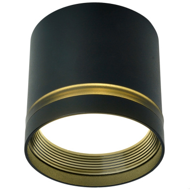 Светильник потолочный GX53 12W 230V, черный HL461