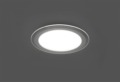 Cветильник встраиваемый cветодиодный 18W, 4000K, 1120Lm, белый,  AL2110