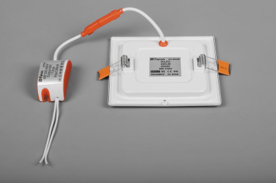 Светильник встраиваемый светодиодный 9W, 4000K, 720Lm, белый, АL502