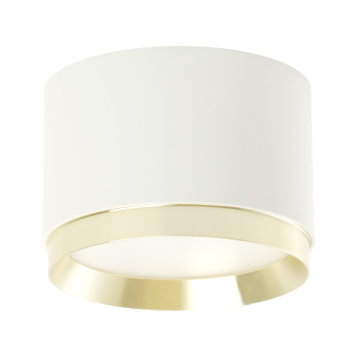 Светильник потолочный 12W,  230V, GX53,  белый + золото HL459