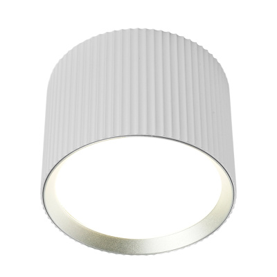 Светильник потолочный 12W, 230V, GX53, серебро, HL458