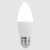 Лампа светодиодная, (15W) 230V E27 6400K С37, LB-980